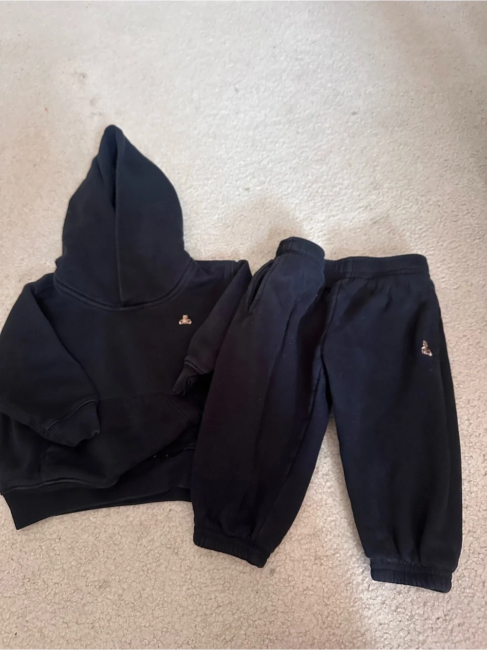 Black Baby Gap Hoodie & Joggers Set